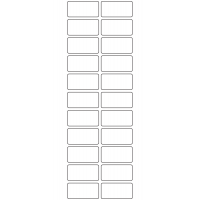 11202 - Label Size 40mm x 20mm - 6060 labels per roll
