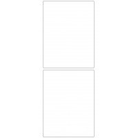 11207 - Label Size 124mm x 163mm - 420 labels per roll