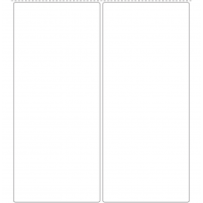 11221 - Label Size 108mm x 250mm - 550 labels per roll 