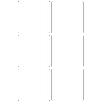 11235 - Label Size 80mm x 80mm - 1650 labels per roll