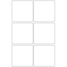 11235 - Label Size 80mm x 80mm - 1650 labels per roll 