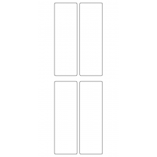 11244 - Label Size 35mm x 112mm - 1160 labels per roll 
