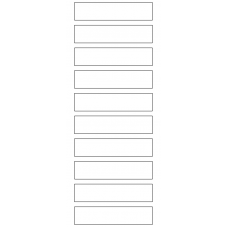 11246 - Label Size 70mm x 16mm - 3440 labels per roll 