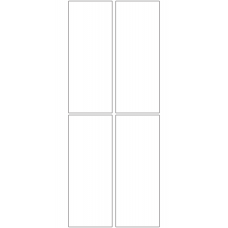 11249 - Label Size 46mm x 118.5mm - 1160 labels per roll 