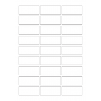 11262 - Label Size 60mm x 26mm - 7110 labels per roll