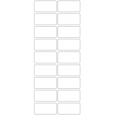 11264 - Label Size 60mm x 30mm - 4090 labels per roll 