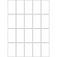 11265 - Label Size 60mm x 105mm - 3240 labels per roll