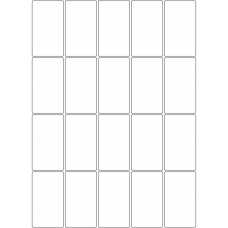 11265 - Label Size 60mm x 105mm - 3240 labels per roll 