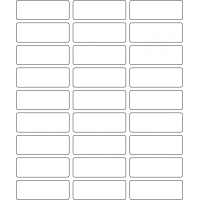 11270 - Label Size 55mm x 20mm - 9020 labels per roll