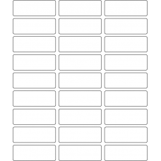 11270 - Label Size 55mm x 20mm - 9020 labels per roll 
