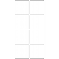 11274 - Label Size 62mm x 62mm - 2150 labels per roll