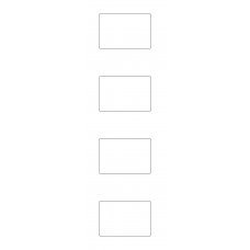 11277 - Label Size 75mm x 50mm - 780 labels per roll 