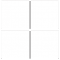 11281 - Label Size 99mm x 99mm - 1340 labels per roll