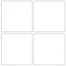 11281 - Label Size 99mm x 99mm - 1340 labels per roll 