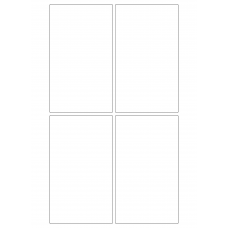 11283 - Label Size 95mm x 163mm - 840 labels per roll 